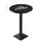 Holland Bar Stool Co 42" Blk Wrinkle Bemidji State Pub Table L217B4228BmijSt - alternate 1